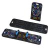 Multifunctional Push Up Board Home Strength Training Equipment With 15 Fitness Accessories Pilates Bar Resistance Band Roller Wheel Full Body Workout