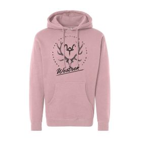 Dusty Pink WT Elk Hoodie (size: medium)